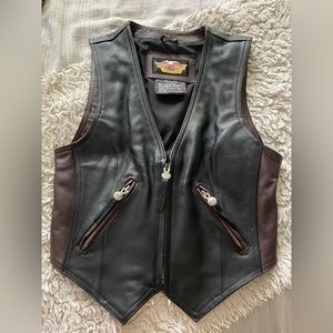 NWOT Harley-Davidson leather vest